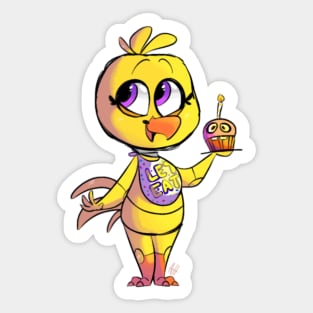 Fnaf 1 Chica Sticker